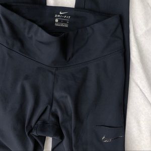 Nike Dri Fit leggings navy blue